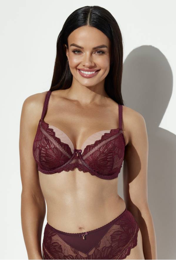 Podprsenka AV 2276 Soft Merlot
