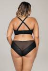 BH AVA, Bardot-Modell, schwarz – AV 1787 STRAPLESS BLACK