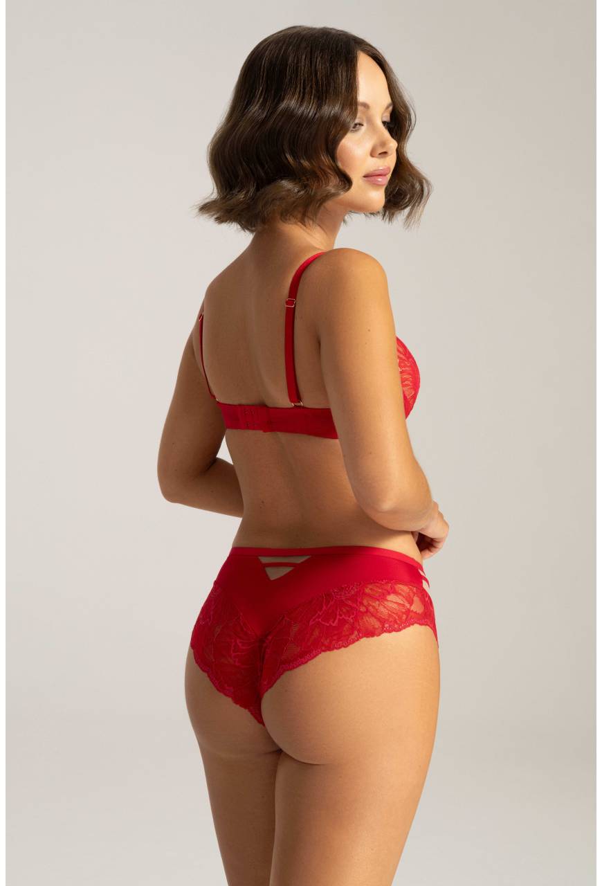 AVA-BH aus Spitze, rot – AAV 2156 Push-up Barbados