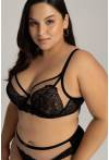 BH AVA, Spitzen-Bralette, schwarz – AV 2146 Soft Bralette Black