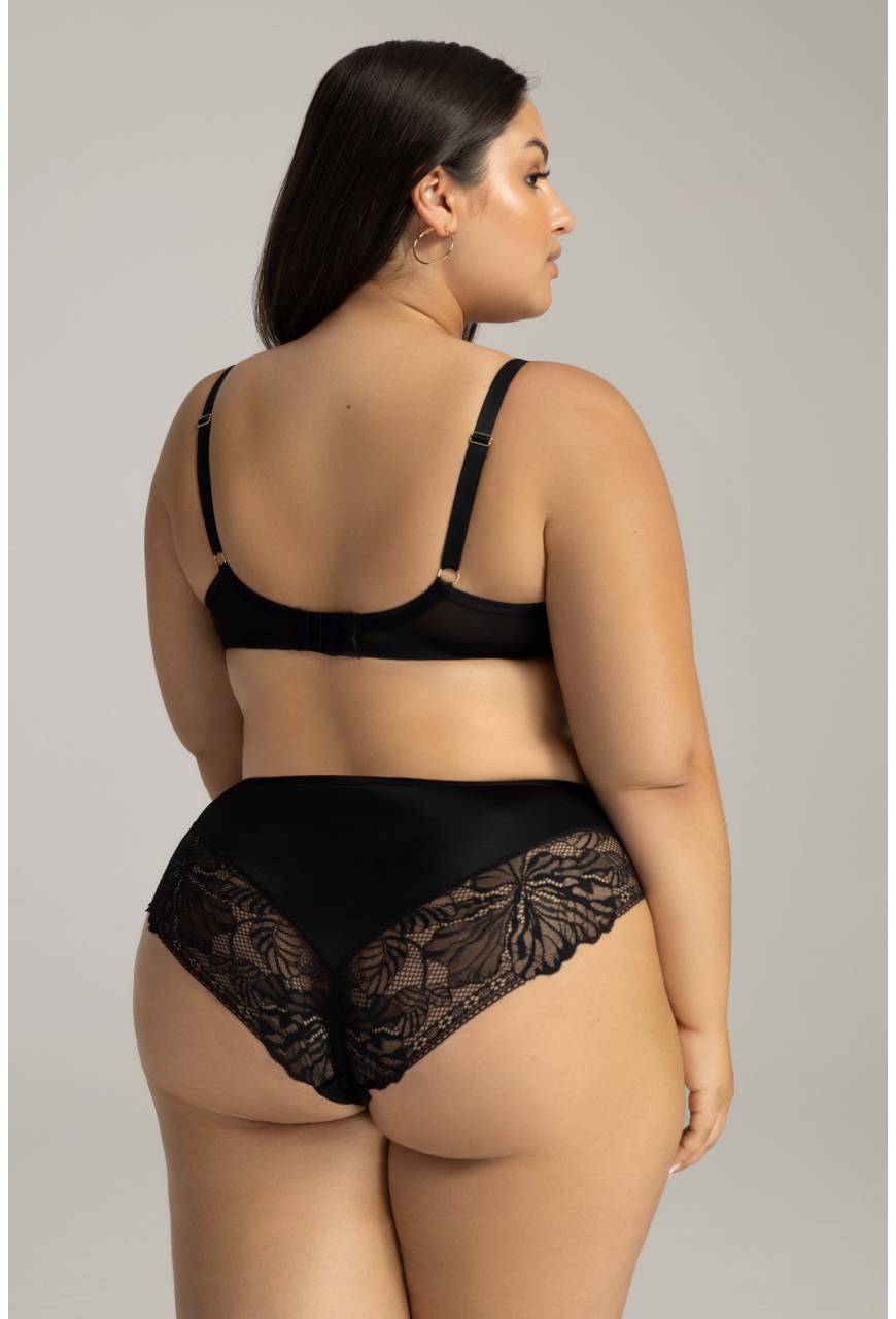 AVA-Slip, Spitzenslip, schwarz – AV 2146 Black