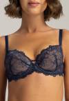 BH AVA in Marineblau, mit Push-up-Effekt – AV 2137 Push Up Navy Blue