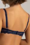 Podprsenka AVA v tmavě modré barvě, s push-up efektem – AV 2137 Push Up Navy Blue