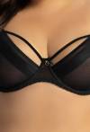 AV 1824/4 Soft Bra Black