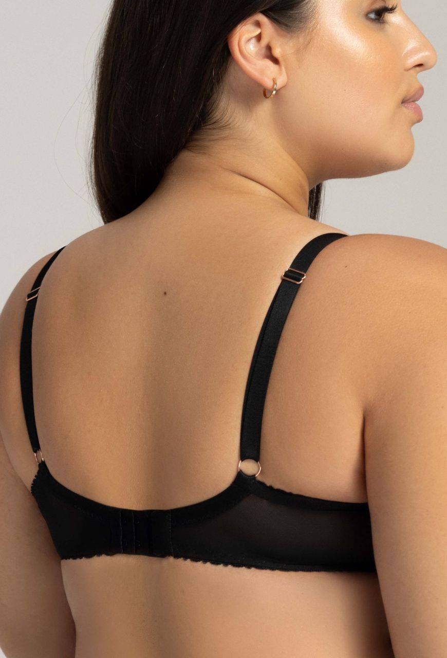 AV 1824/4 Soft Bra Black