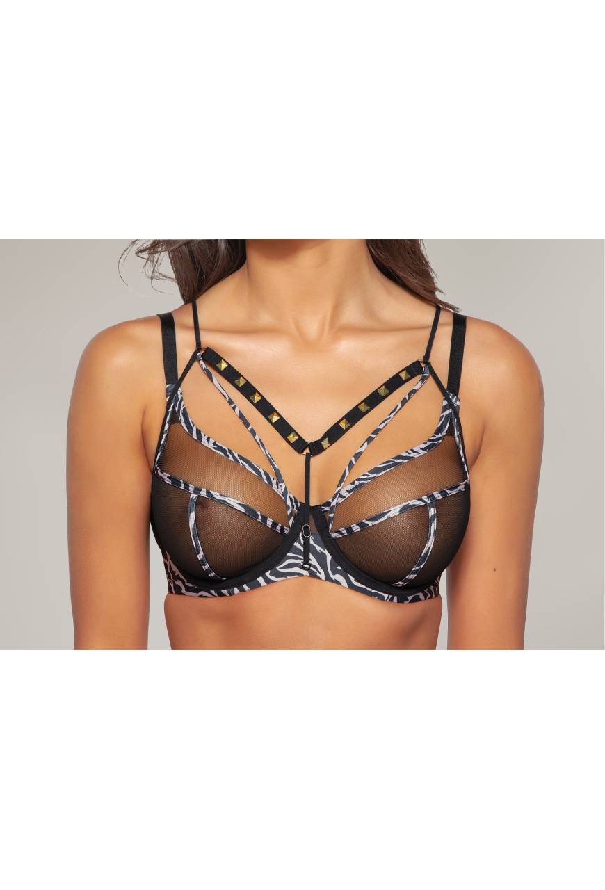 Podprsenka NOVIKA, měkká, černá – MENESS N° 03 SOFT BLACK