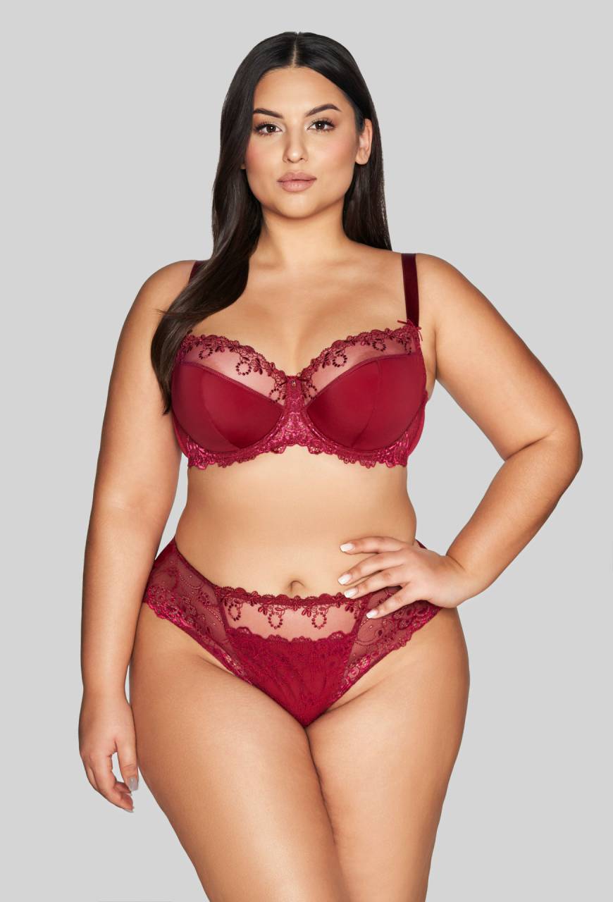 AV 1030 Semi Soft Bra Ruby