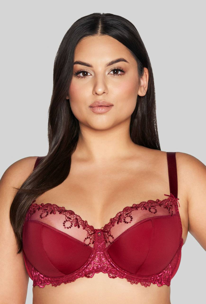 AV 1030 Semi Soft Bra Ruby