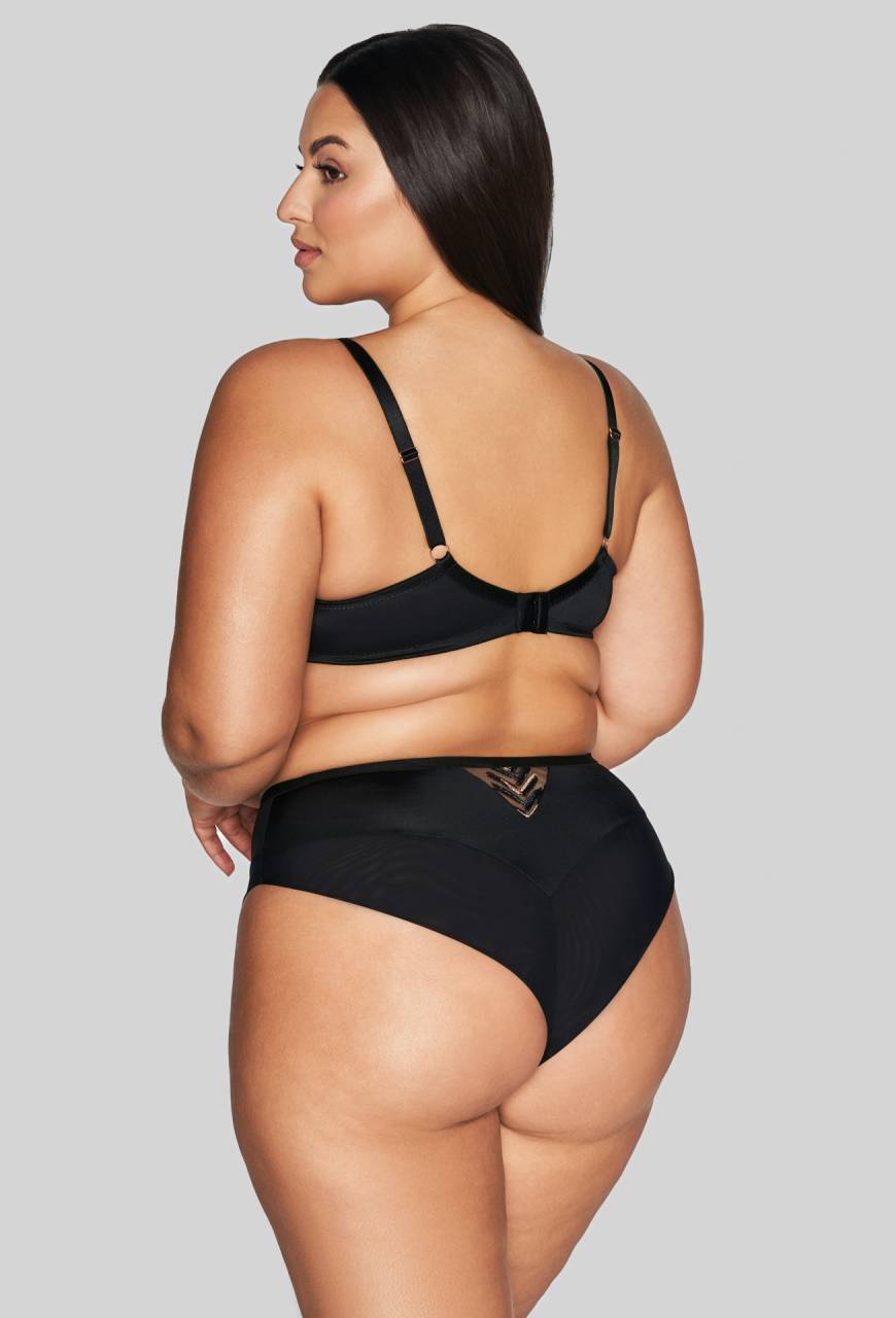 Podprsenka AVA černá, měkká braletka – AV 2118 Soft Bralette Black