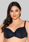 SK 313 Half Cup Black Bra