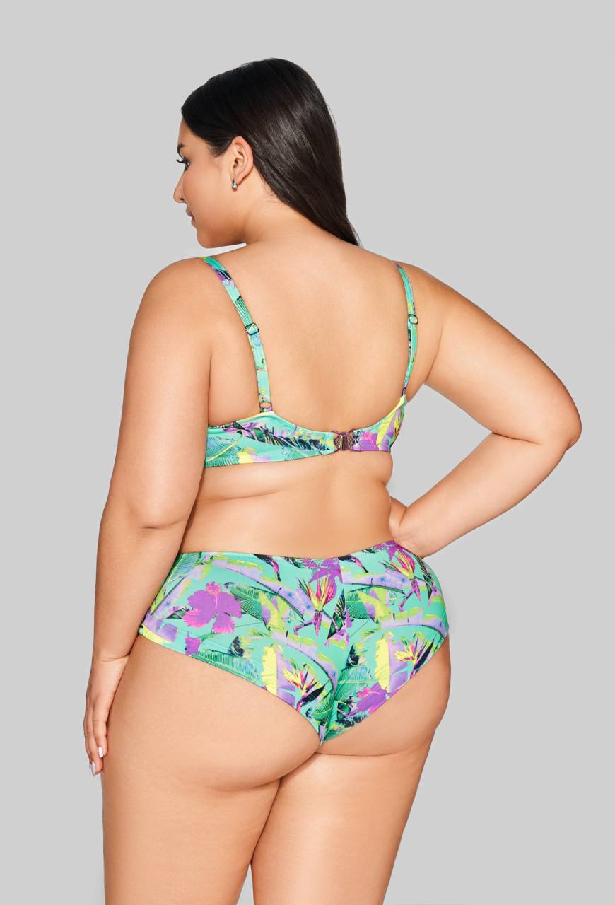 Biustonosz kąpielowy AVA miękki, zielony – SK 211 Soft Vibrant Green