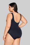 AVA Einteiler, figurbetont, schwarz – SKJ 62 Black