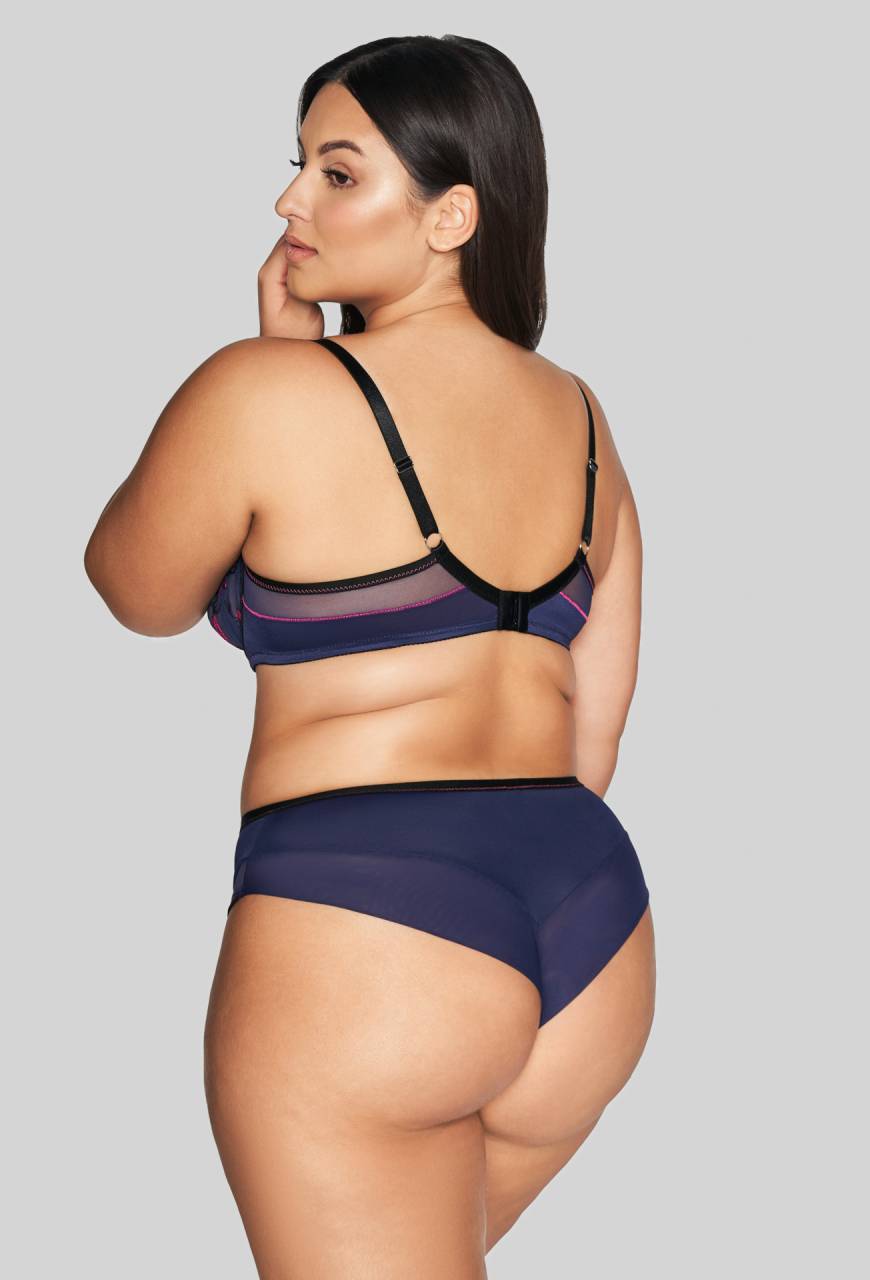 Biustonosz AVA granatowy, miękkie miseczki – AV 2120 Soft Navy Blue