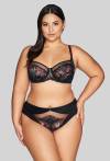 Podprsenka AVA černá, měkké košíčky – AV 2122 Soft Black
