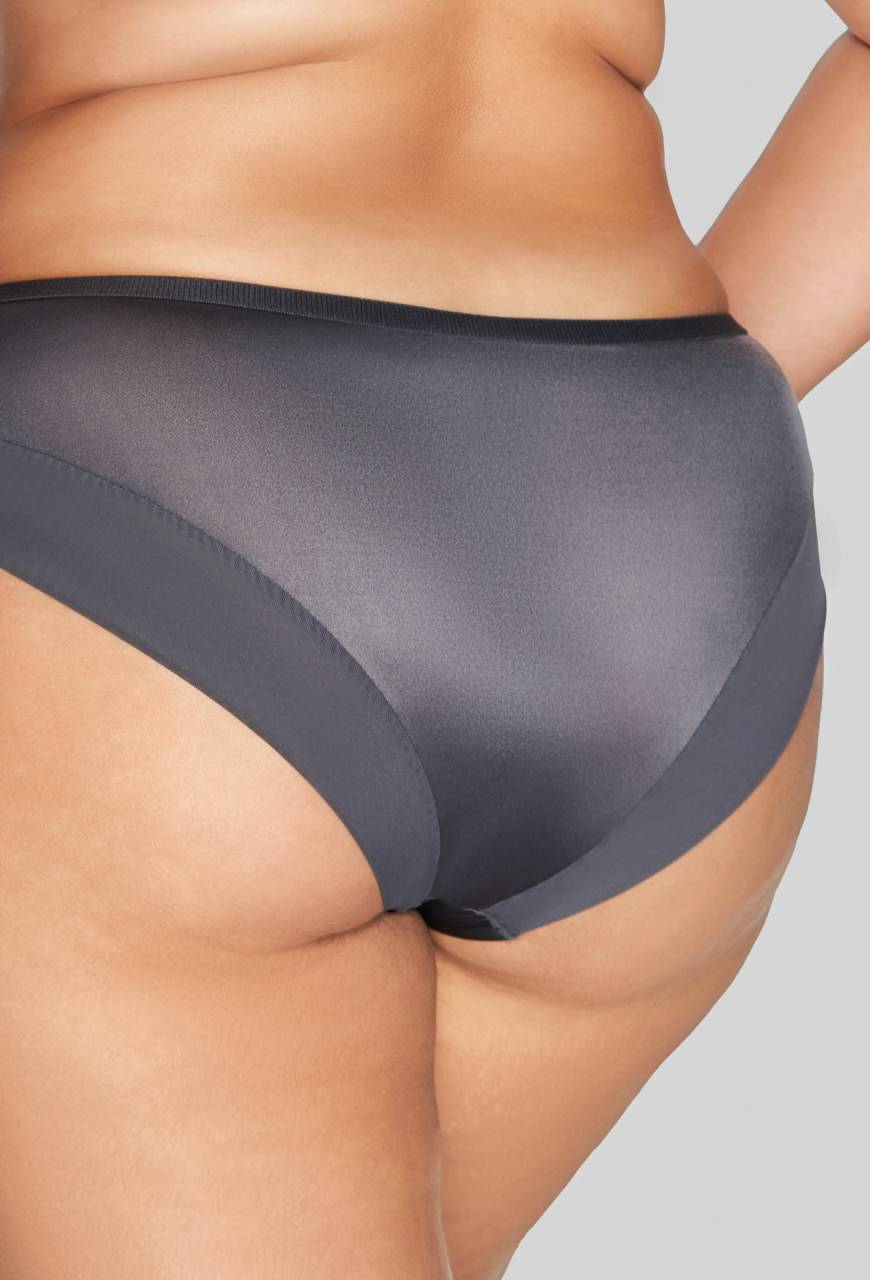 Figi AVA szare, haftowany tiul – AV 2123 Gray