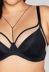 Bralette AVA, schwarz, weich – AV 2136 Soft Black