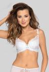 Sophie N° 01 push-up bra, white