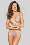 Biustonosz NOVIKA beżowy klasyczny –SOPHIE N° 01 PUSH UP SAND