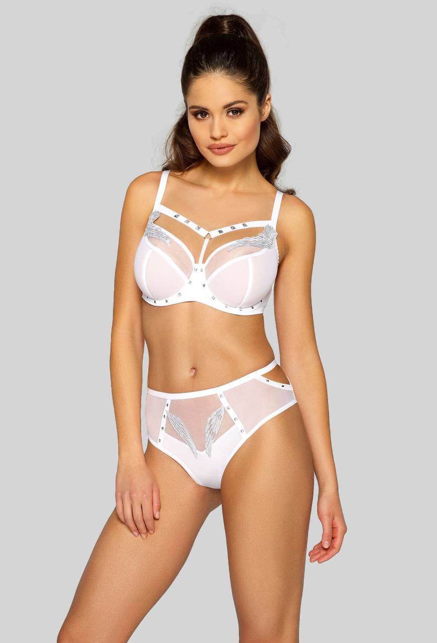 Starling N° 02 semi soft bra, white