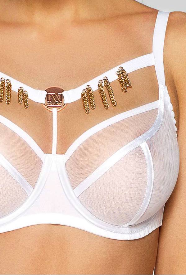 Pure Poison N° 03 soft bra, white