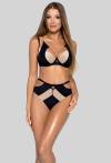 Podprsenka NOVIKA černá – CHLOE N° 01 PUSH UP BLACK