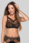 Weicher schwarzer NOVIKA-BH aus Tüll – LOU LOU N° 03 SOFT BLACK