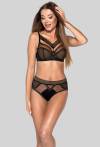 Weicher schwarzer NOVIKA-BH aus Tüll – LOU LOU N° 03 SOFT BLACK