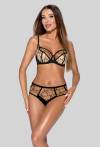 Marbre N° 03 soft bra, black
