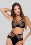 BH NOVIKA aus Tüll mit Ketten – PURE POISON Nr. 03 SOFT BLACK