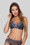 Pohodlná měděná podprsenka NOVIKA – SOPHIE N° 01 PUSH UP CHATON