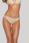 Figi Novika beżowe, ekskluzywne, egzotyczne - RIHNO N BRIEFS BEIGE