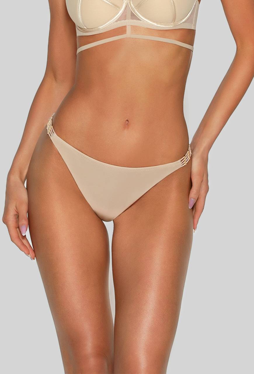 Brazilské plavky NOVIKA v exotické barvě – RIHNO N BRAZILIAN BEIGE