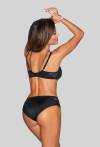 Biustonosz NOVIKA czarny, miękkie miseczki - ADELLE N° 03 SOFT BLACK