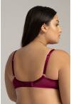 Svůdná podprsenka AVA Semi Soft v barvě červeného vína – AV 2149