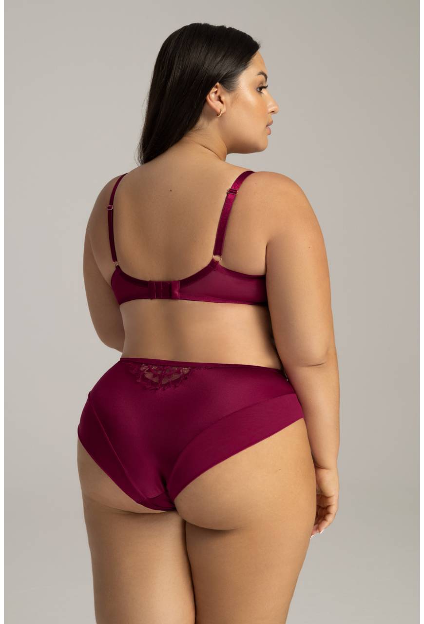 AVA-Slip – burgunderrote Eleganz und Sinnlichkeit – AV 2149 CHIANTI