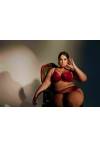 AVA-Slip – burgunderrote Eleganz und Sinnlichkeit – AV 2149 CHIANTI