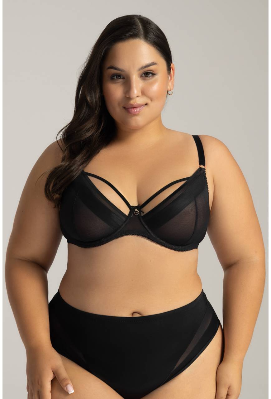 AV 1824/4 Soft Bra Black