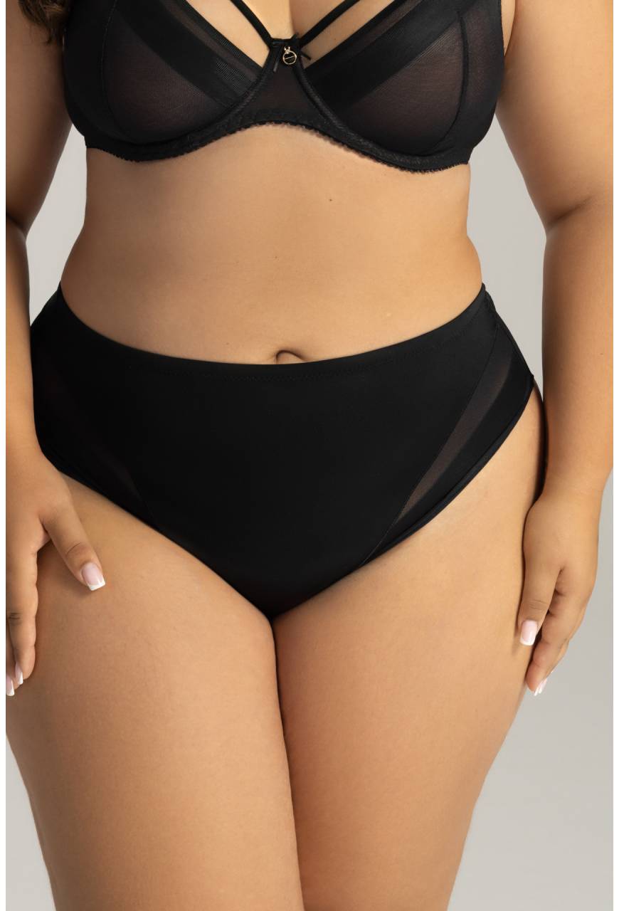 Figi AVA majtki czarne, klasyczne i eleganckie – AV 1824/4 Black