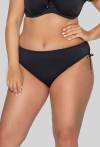 Figi kąpielowe czarne – regulowane troczki SF 13/2 Black