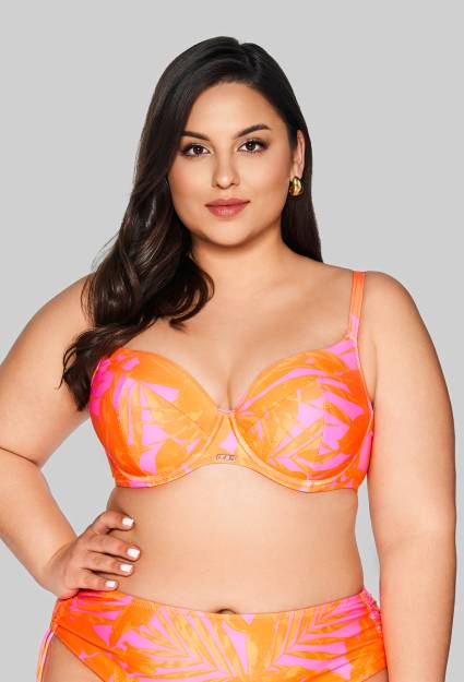 SK 214 Full Cup Tangerine Bra