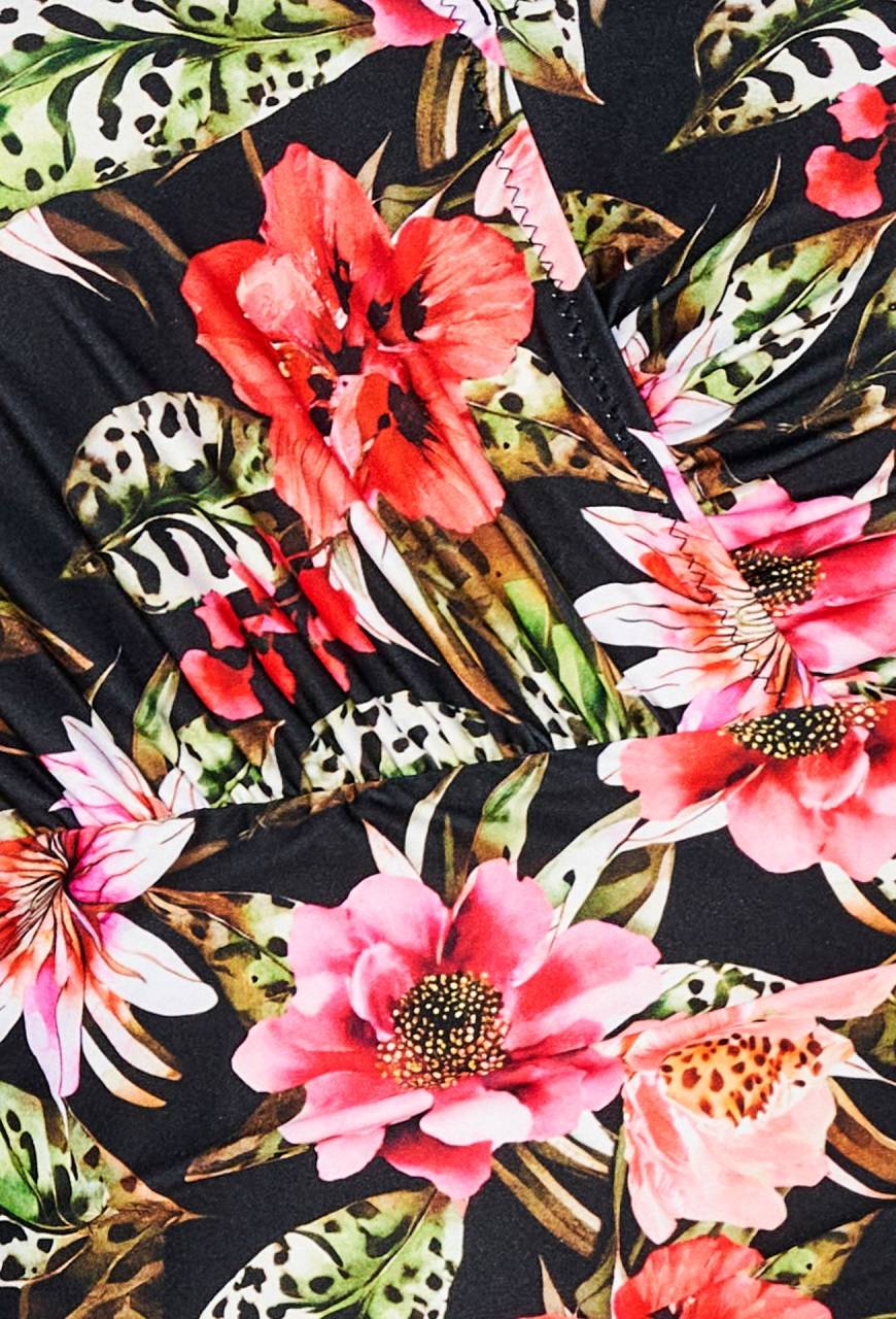 Einteiliger Badeanzug SKJ 60 Floral – blumige Eleganz