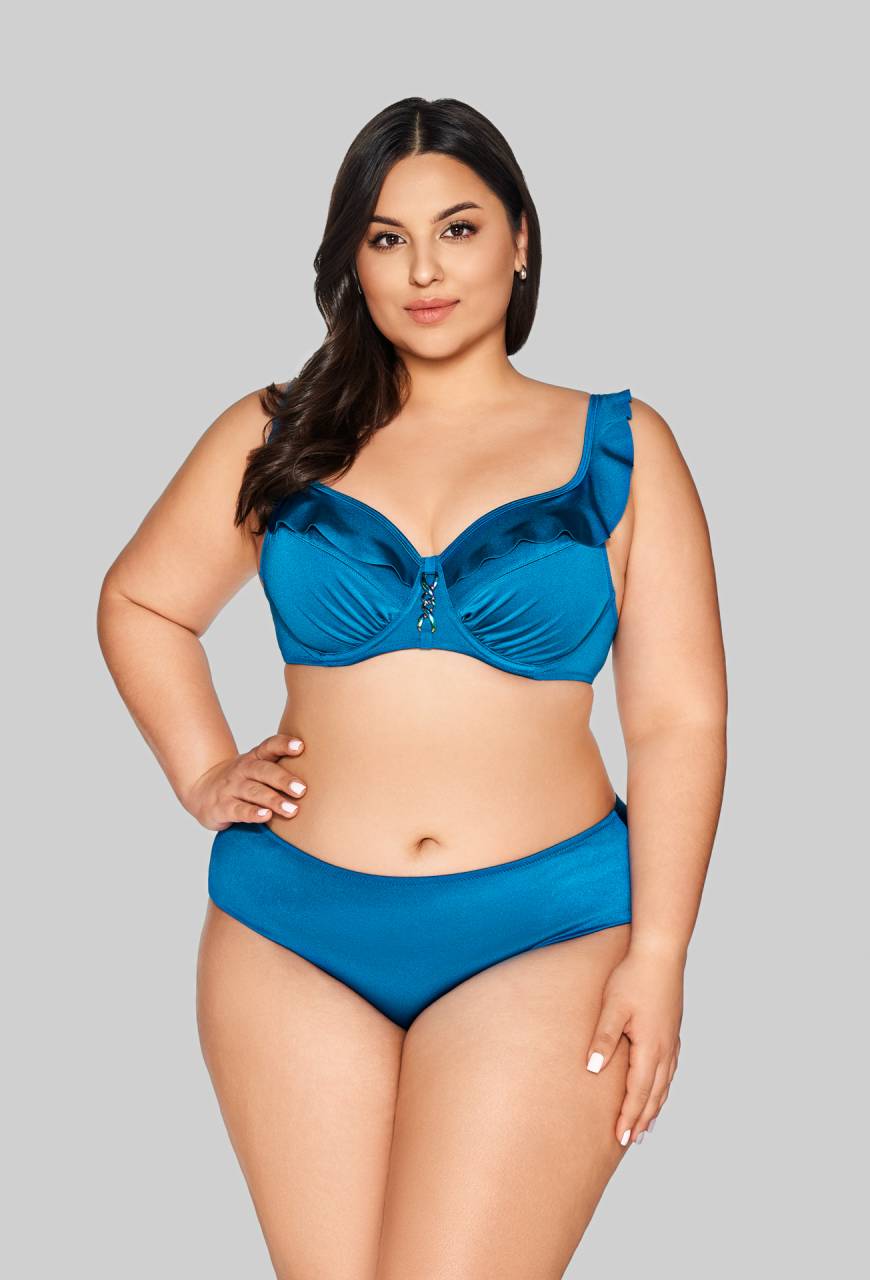 Biustonosz Kąpielowy Soft – morska elegancja na lato - SK 213 AZURE