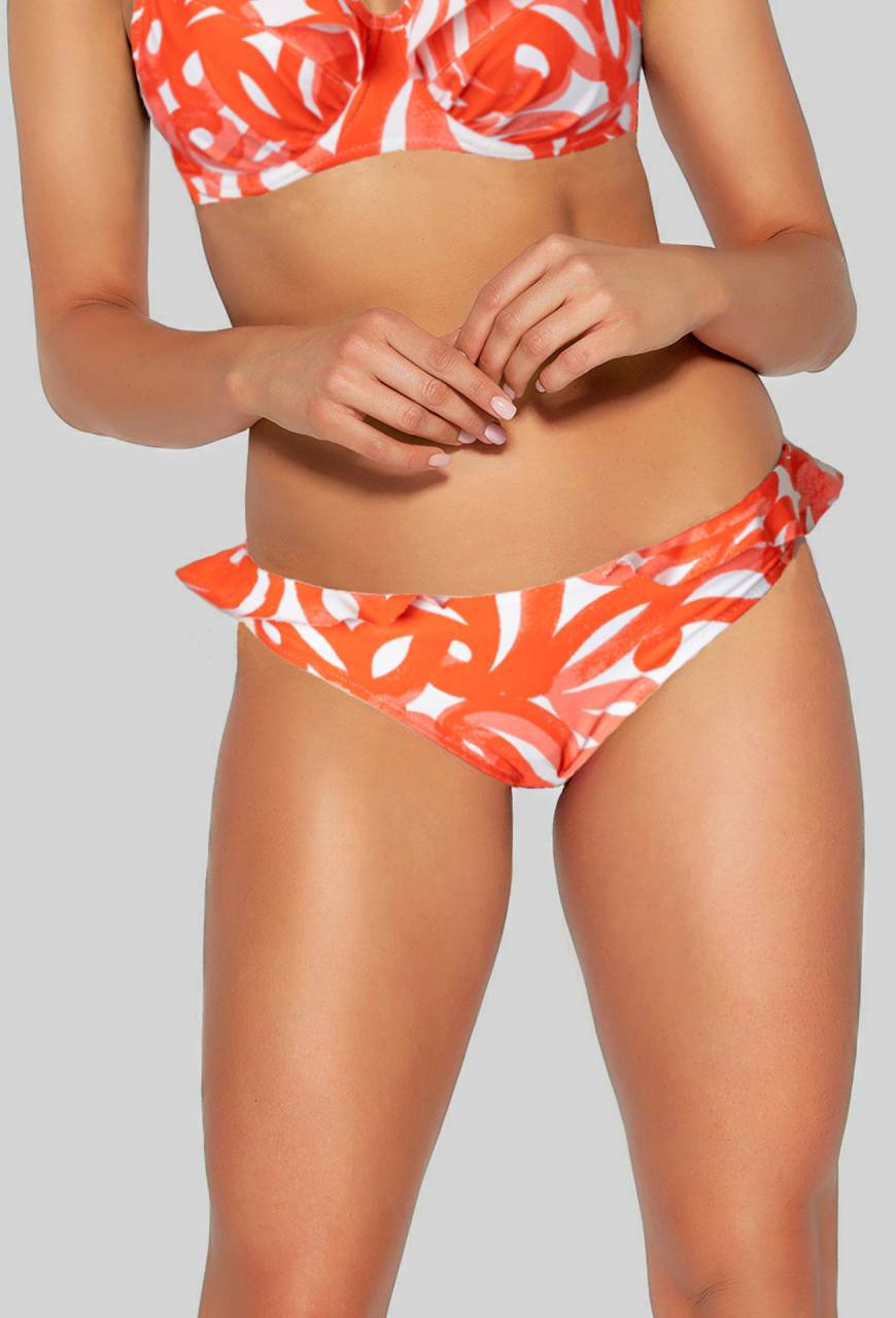 Plavky typu brazilky AVA v oranžové barvě – SF 175/11/B Juicy Orange