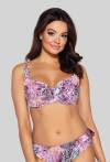 Weicher Bade-BH mit Rüschen – SK 177 Pink Soft