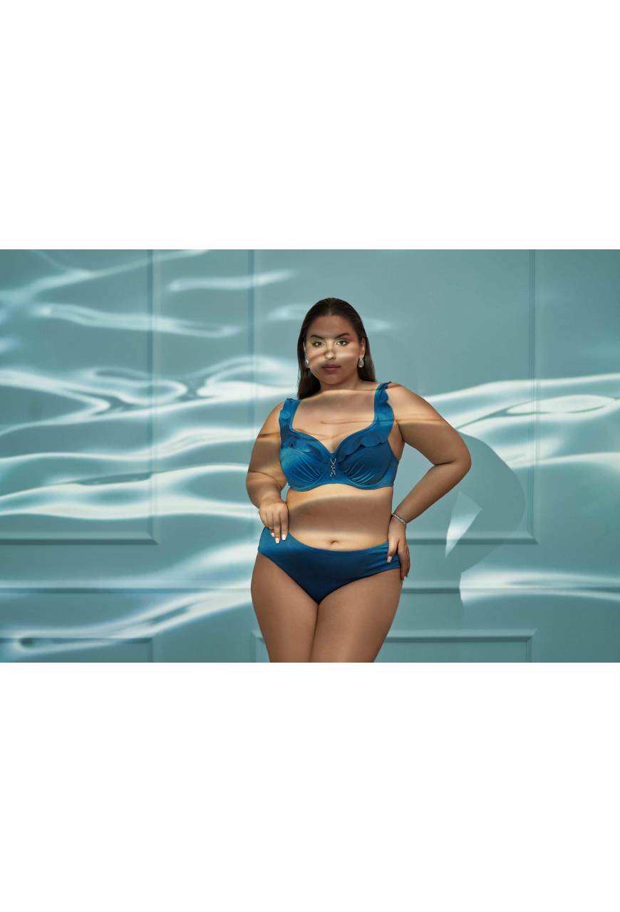 Biustonosz Kąpielowy Soft – morska elegancja na lato - SK 213 AZURE