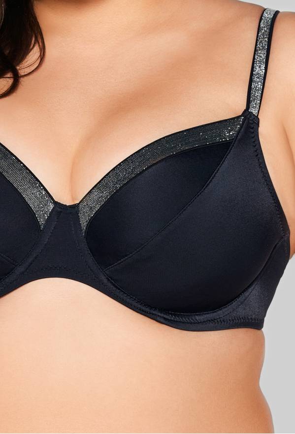 SK 225 Soft Bra Black