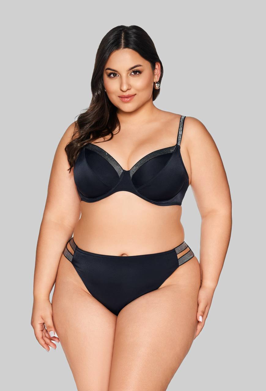 Plavková podprsenka SK 225 SOFT BLACK – Klasická černá & styl