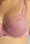 Rosa Semi-Soft-BH mit Spitze – AV 2105 PINK PEONY