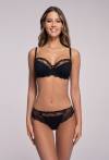 AV 1030 semi soft bra black