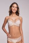 BH AVA Semi Soft Beige – halbversteift, mit Spitze AV 1030